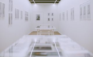 White gallery room at Fanatic Feelings