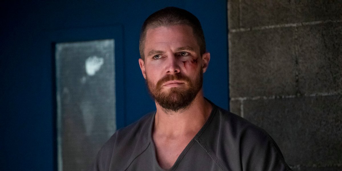 arrow season 7 stephen amell oliver queen slabside the cw