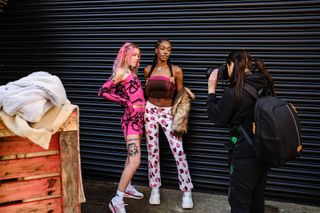 use gritty backstreets to produce eye-popping fashion shots