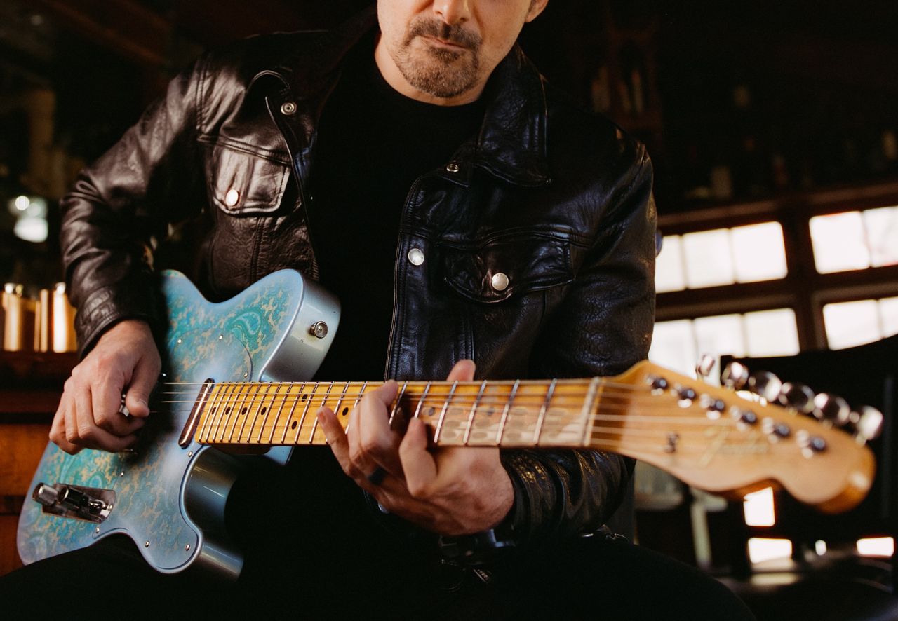 Brad Paisley playing his Limited Edition Brad Paisley 1967 &ldquo;Lost Paisley&rdquo; Telecaster