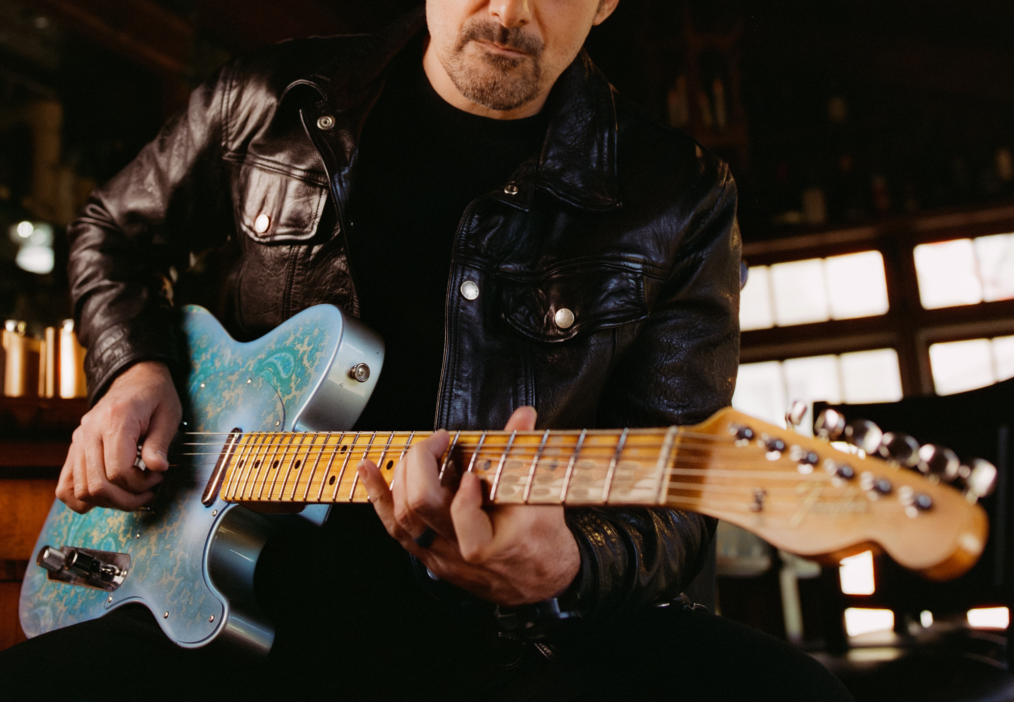 Brad Paisley playing his Limited Edition Brad Paisley 1967 “Lost Paisley” Telecaster