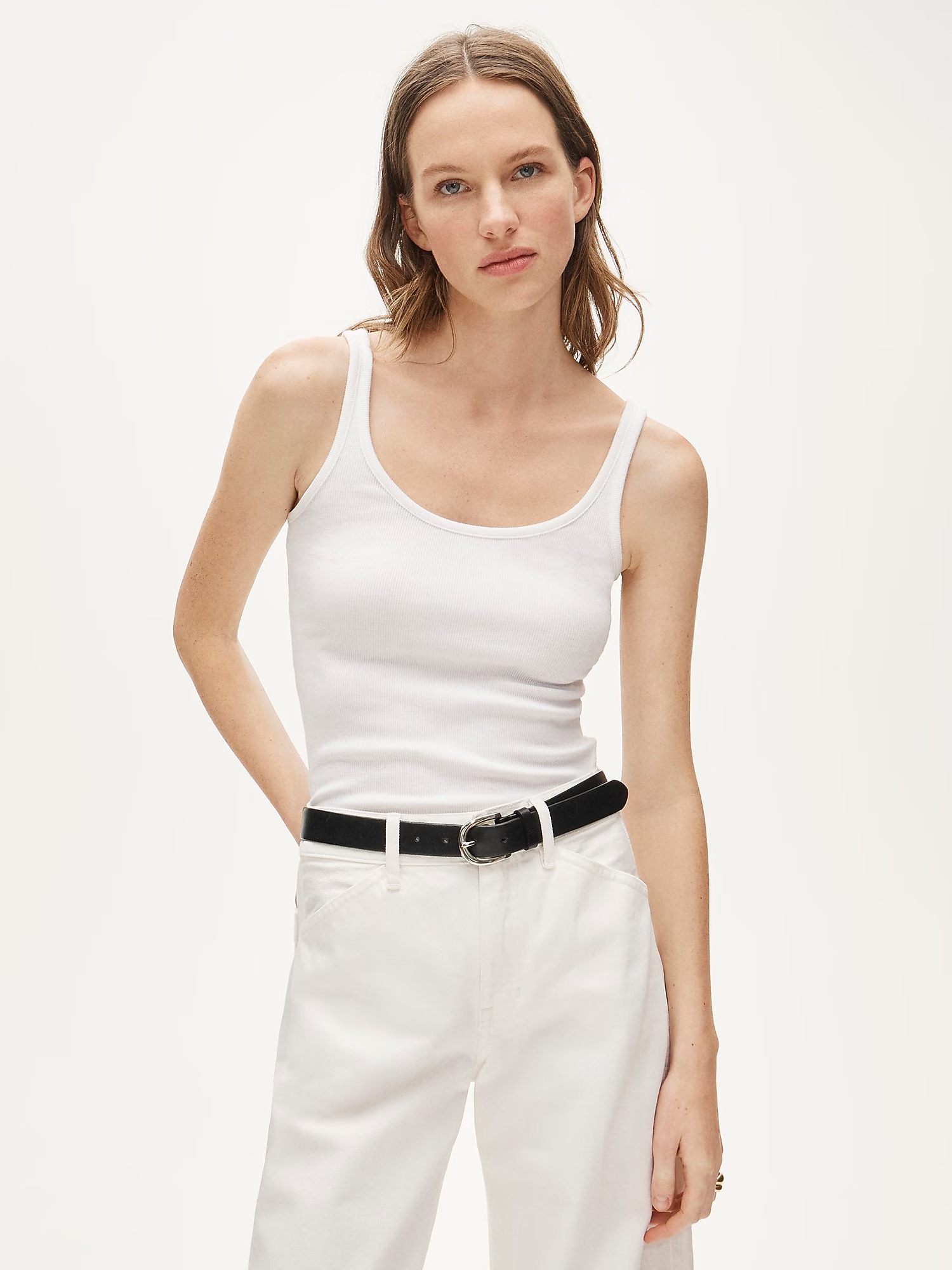 J.Crew, Perfect Rib Scoopneck Tank Top