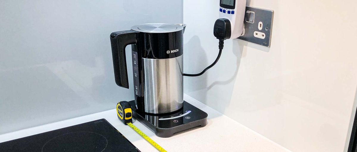 Bosch Sky Kettle sitting on kitchen counter