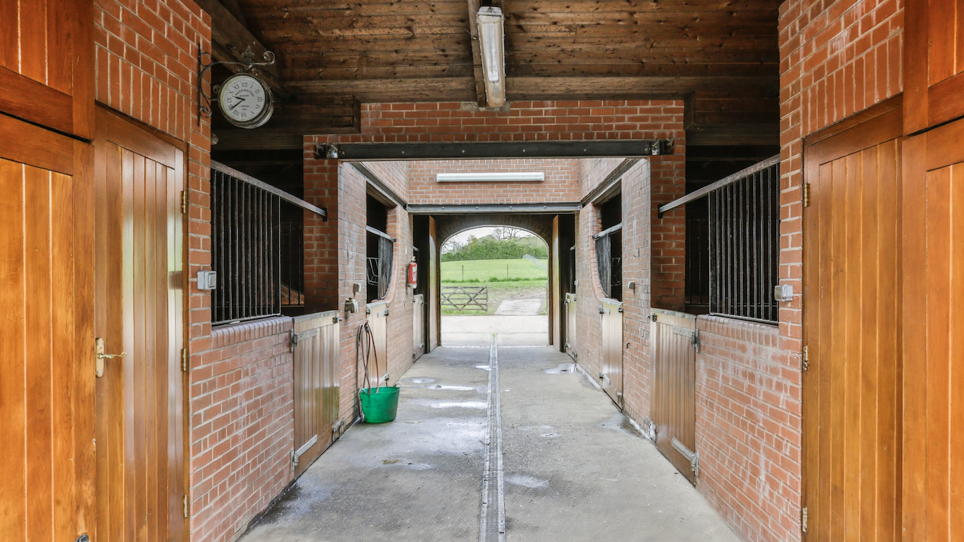 Internal stables at Bradford House