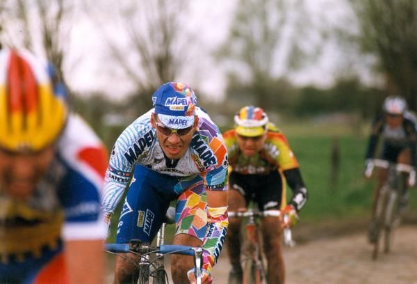 Wilfried Peeters put in the hard yards in 1998 and it paid off for his Mapei-Bricobi squad with Franco Ballerini winning the event.