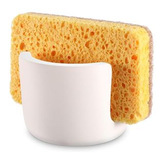 White sponge holder