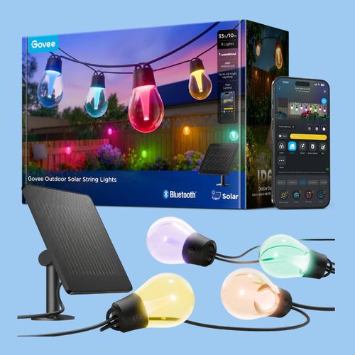 Smart Outdoor Solar String Lights