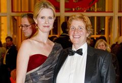 Cynthia Nixon and Christine Marinoni - Cynthia Nixon?s and girlfriend welcome a baby boy - Celebrity Babies - Sex and the City - Celebrity News - Marie Claire - Marie Claire UK