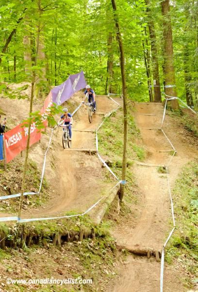 The Dual Speed descent comes early on the Offenburg course