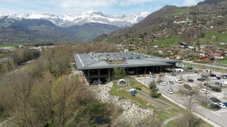 Decathlon Mountain Store just outside of Chamonix