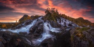 ‘Waterfall’, Lofoten, Norway