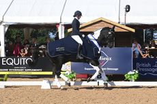 Freya Metters and Raine and Gary Harthern&rsquo;s Heathersedge Just A Vision at the national dressage championships