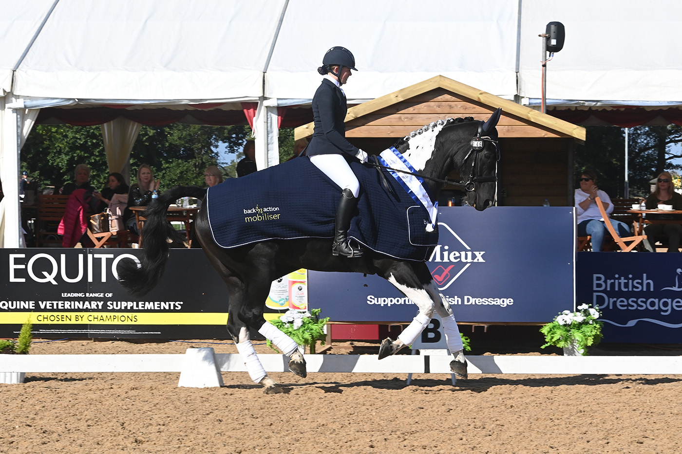Freya Metters and Raine and Gary Harthern&rsquo;s Heathersedge Just A Vision at the national dressage championships