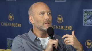 Stephen McFeely at SDCC for CinemaBlend