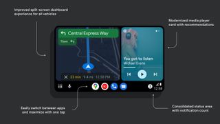 Android Auto Coolwalk details