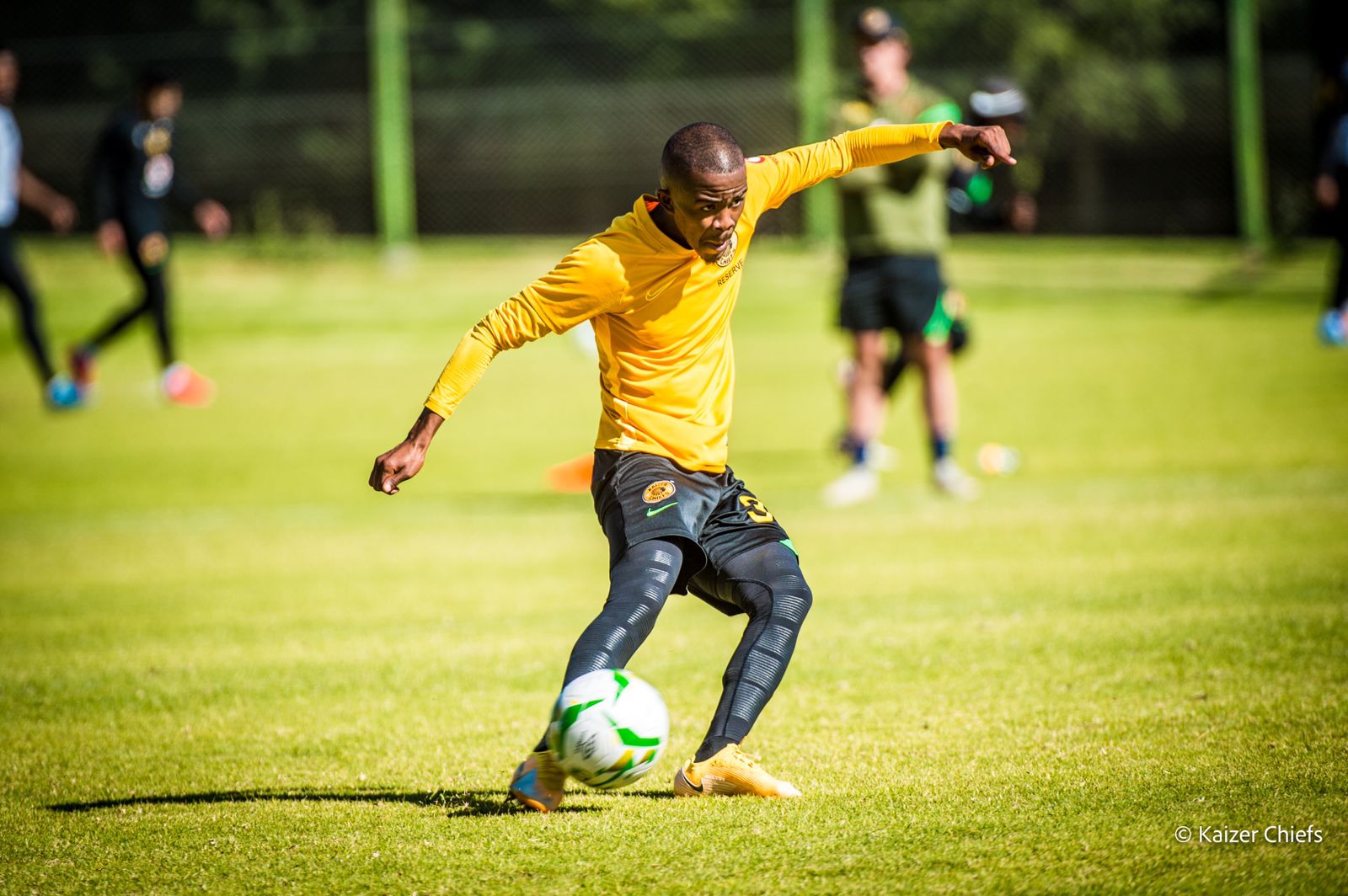 Kaizer Chiefs training session