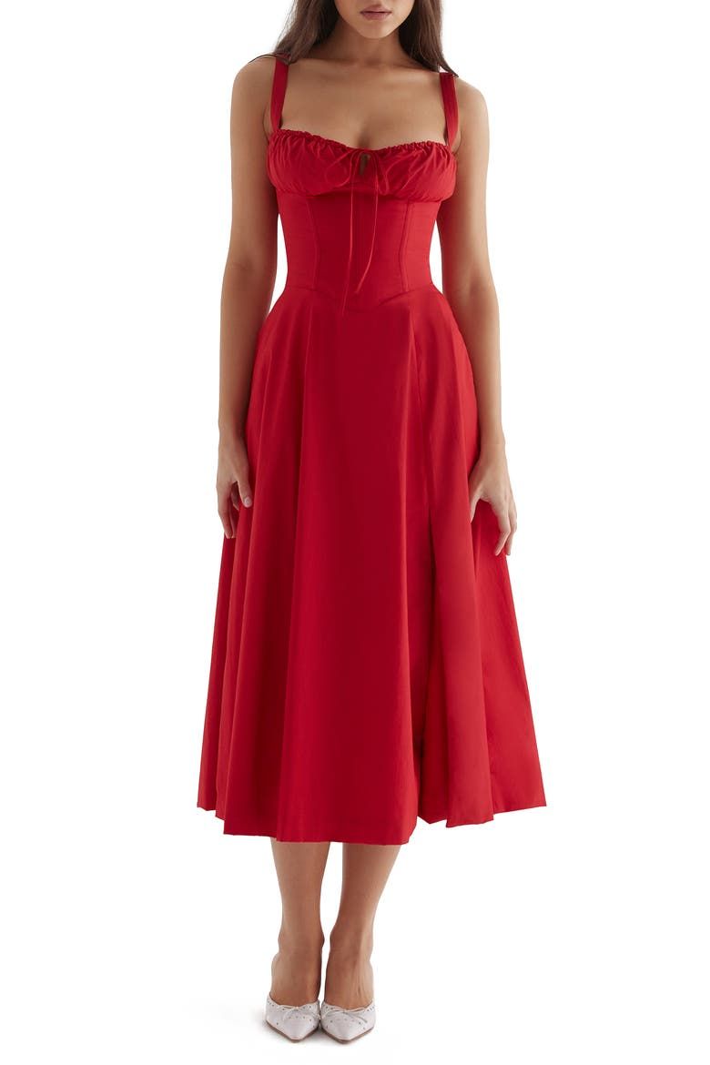 Carmen Bustier Sundress