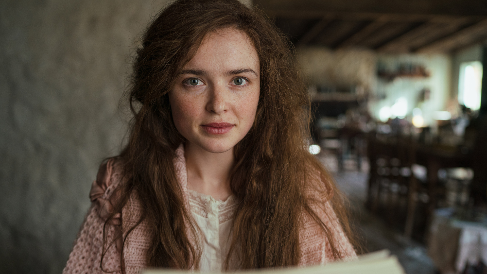 Phillipa Northeast as Sybylla in the Netflix period drama 'My Brilliant Career.'