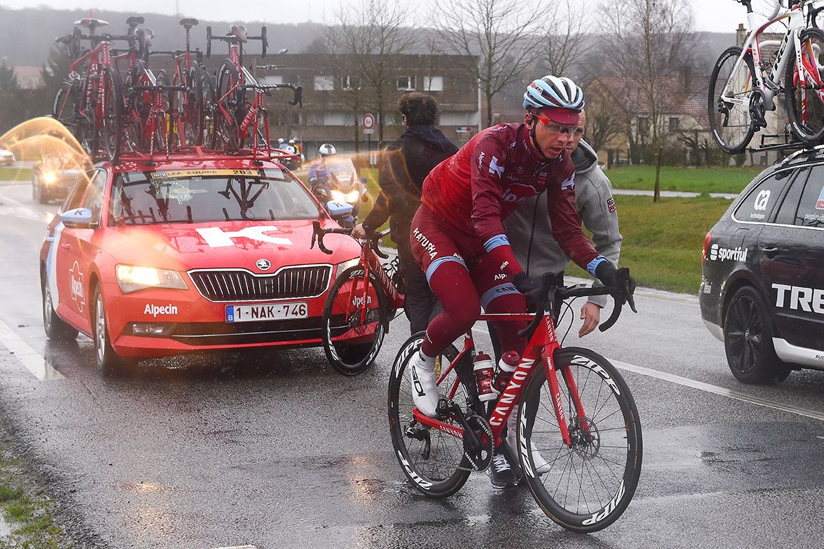 Tony Martin (Katusha-Alpecin) lost time on stage 2