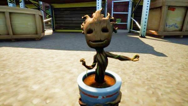 fortnite baby groot location and how to get him as a backbling pc gamer fortnite baby groot location and how