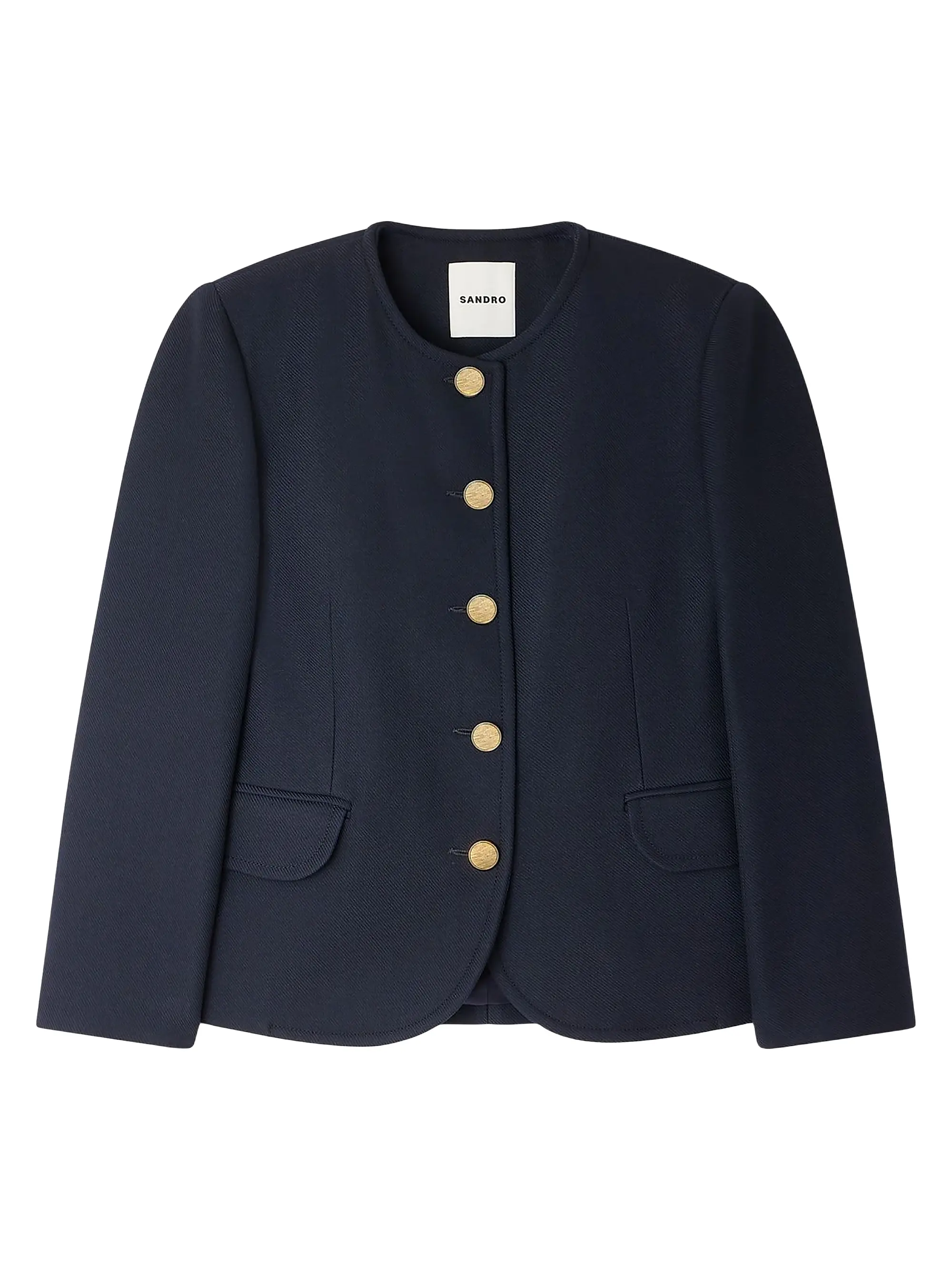 Round Collar Jacket