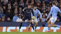 Federico Valverde (L) of Real Madrid CF and Josko Gvardiol (R) of Manchester City during the UEFA Champions League Quarter-Final second leg match