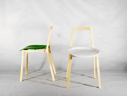 ’Tec’ chairs by ﻿Bao-Nghi Droste Design, on show at IMM Cologne