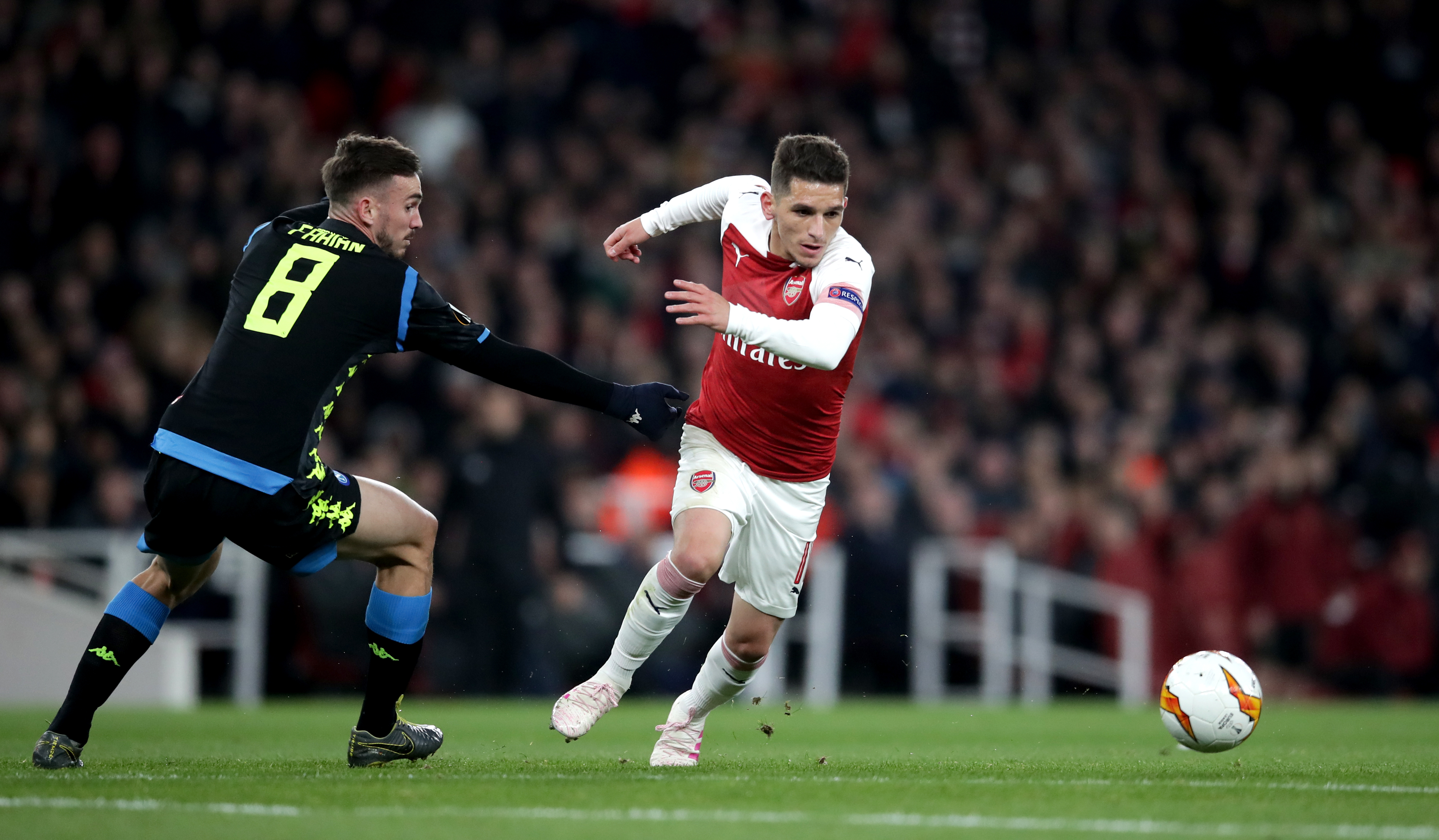 Arsenal v Napoli &amp;ndash; UEFA Europa League &amp;ndash; Quarter Final &amp;ndash; First Leg &amp;ndash; Emirates Stadium