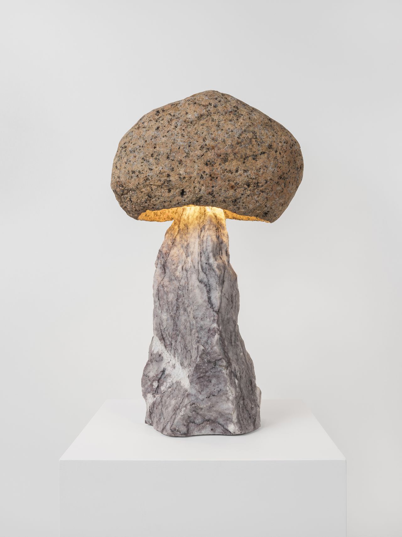 Lamps made from stones