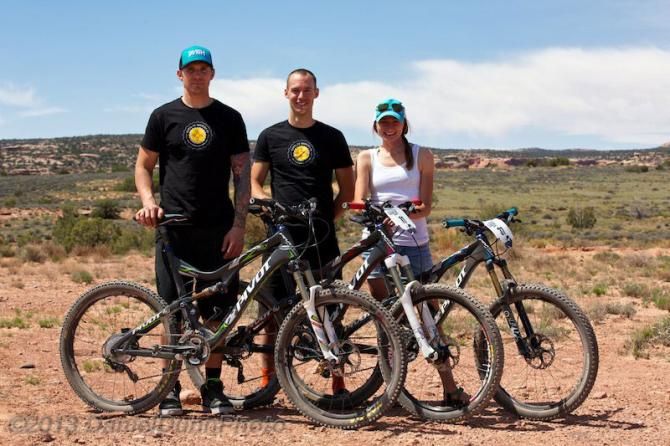 The whole Santa Fe Brewing - Pivot Cycles team in the same place at the same time for the first time