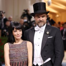 Lily Allen and David Harbour