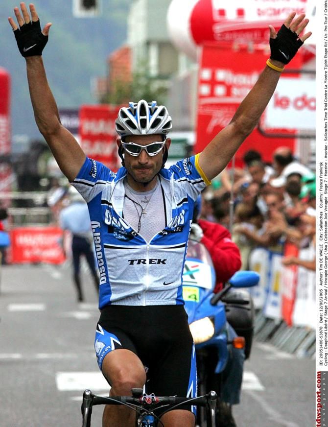 George Hincapie won a stage in 2005