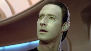 Data on Star Trek: The Next Generation