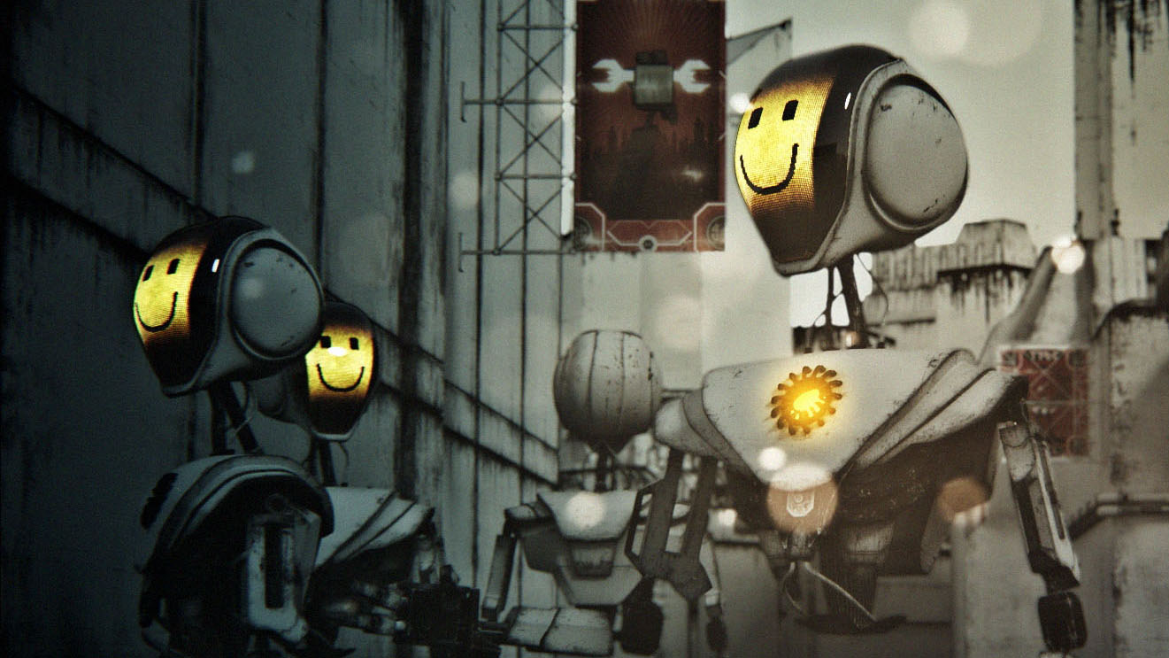 Gordon Spurs' work includes a title sequence for the Sci-fi London Film Festival. Image credit: Gordon Spurs