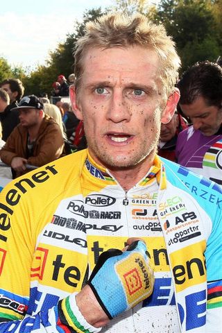 Bart Wellens (Telenet - Fidea) after his 9th place finish at the Valkenburg World Cup round
