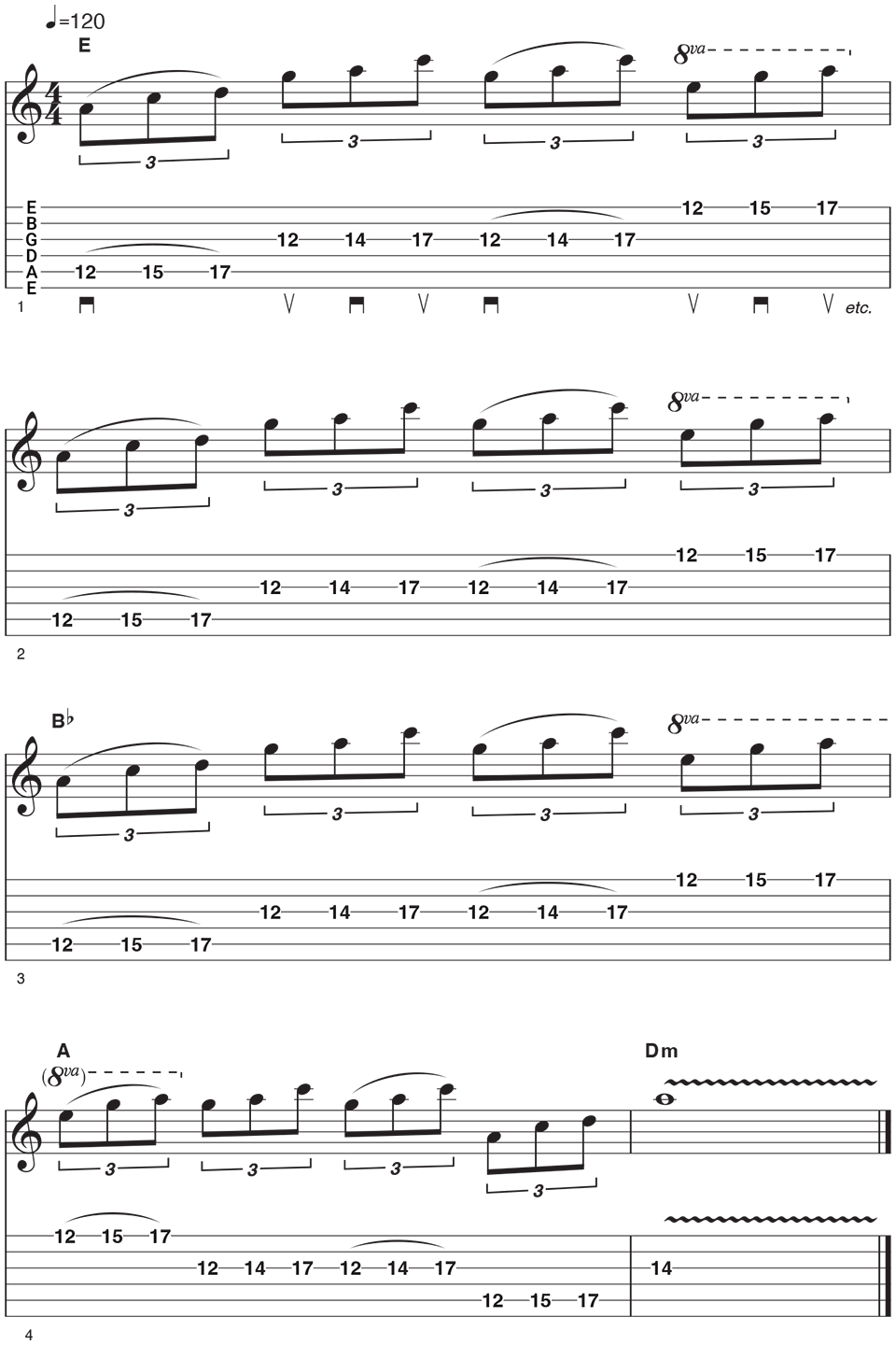 Fast Pentatonics Example