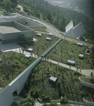 Yad Vashem Holocaust Museum, Jerusalem, Israel. Completed in 2006.