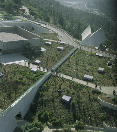 Yad Vashem Holocaust Museum, Jerusalem, Israel. Completed in 2006.