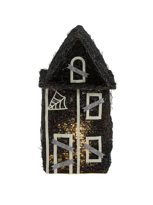 Lit Rattan Haunted House