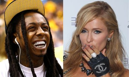Lil Wayne and Paris Hilton