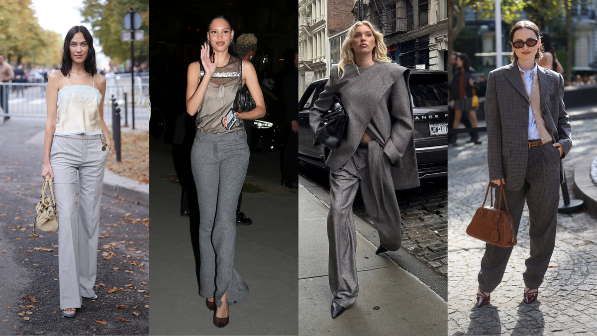 ICYMI: Off-Duty Celebrities are Suddenly Wearing Trousers in This Specific Colour This Autumn