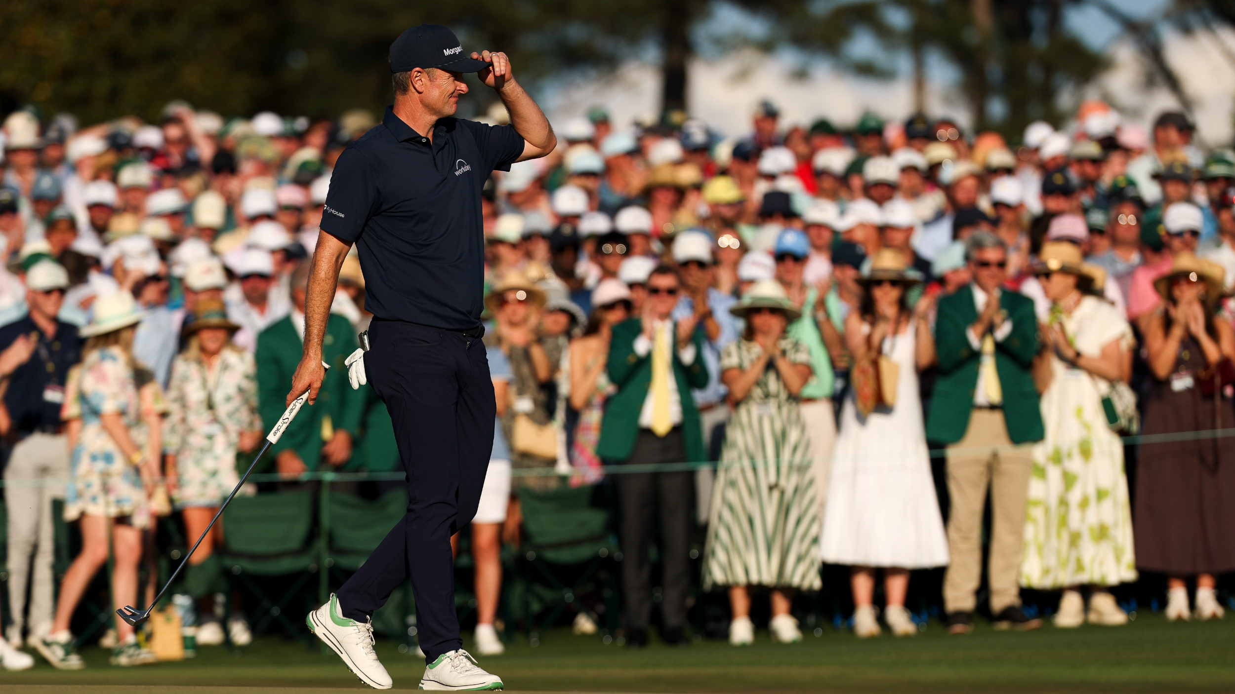 Justin Rose at The Masters