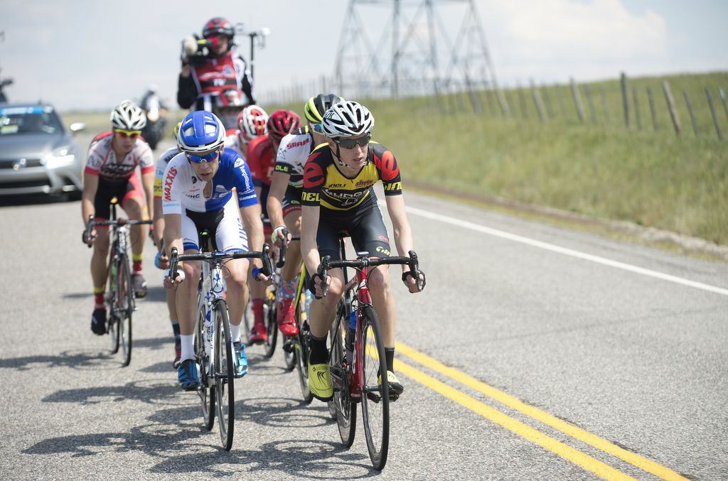 Michael Torckler (Budget Forklifts) in the breakaway