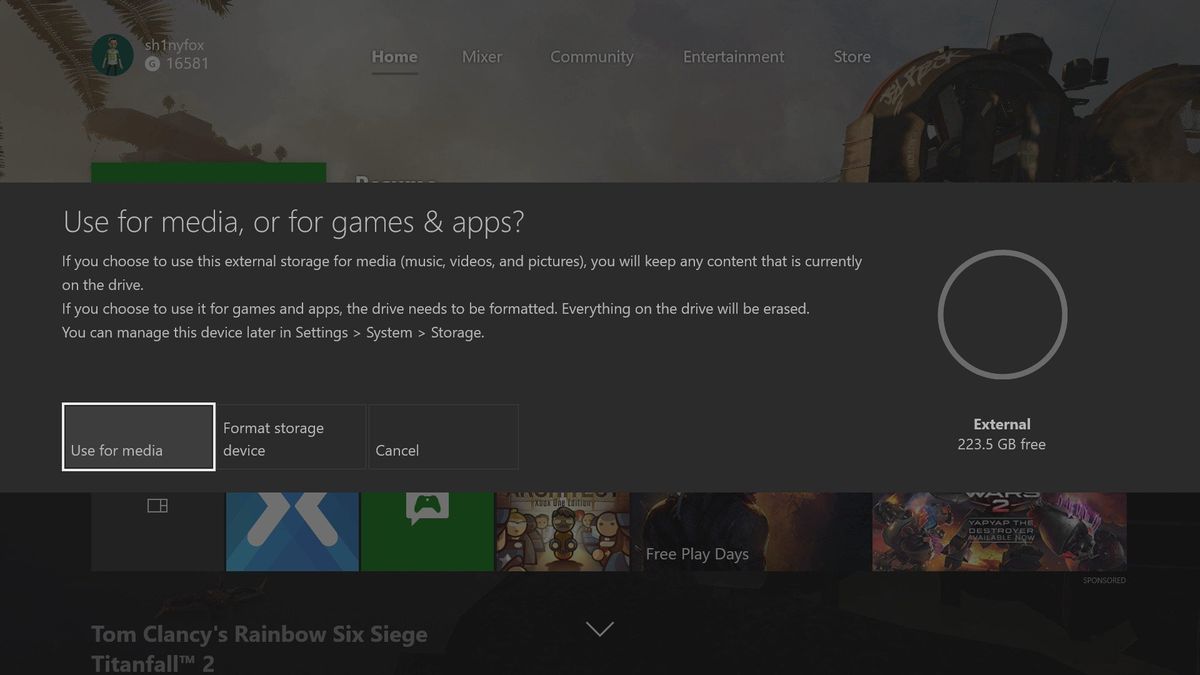 How to record Xbox One Game DVR clips to an external drive Windows
