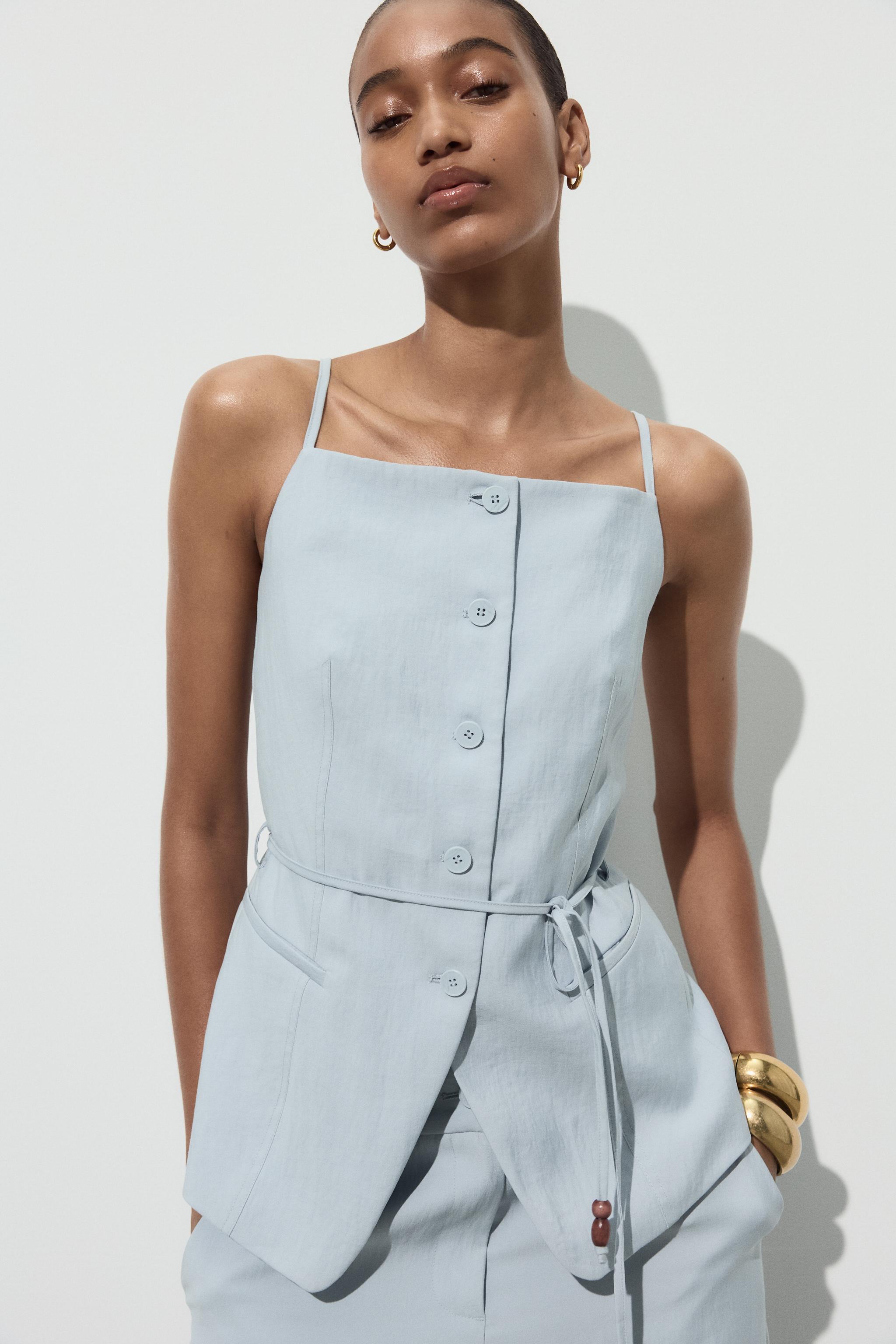 Beaded Belt Waistcoat