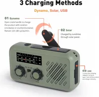 GEMMAC Radio con carga solar