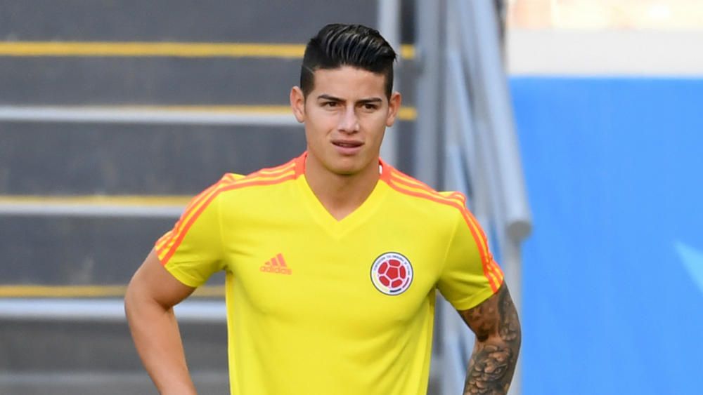 James absent from Colombia line-up | FourFourTwo