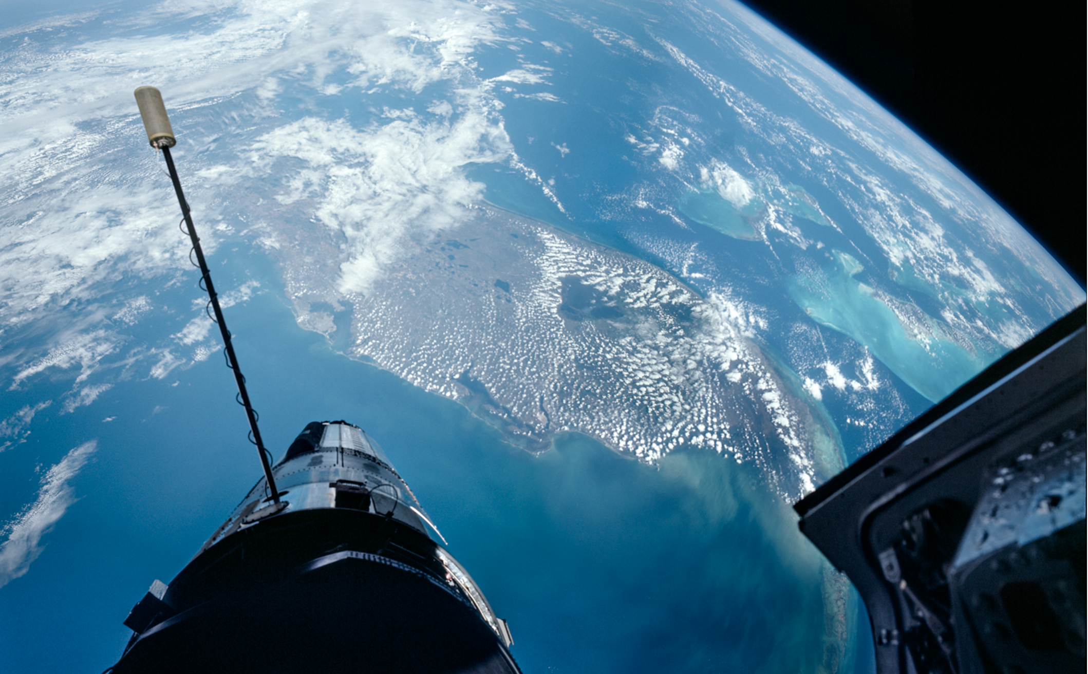 an image of the planet Earth from orbit