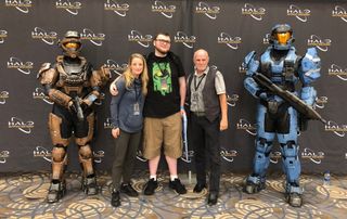 I met the people behind the voices of the Master Chief and Cortana: Steve Downes and Jen Taylor, respectively.