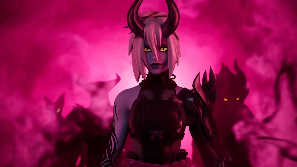 Fortnite’s latest season lets players morph into lethal demon hunters who defy gravity and the God of Destruction himself, Godzilla